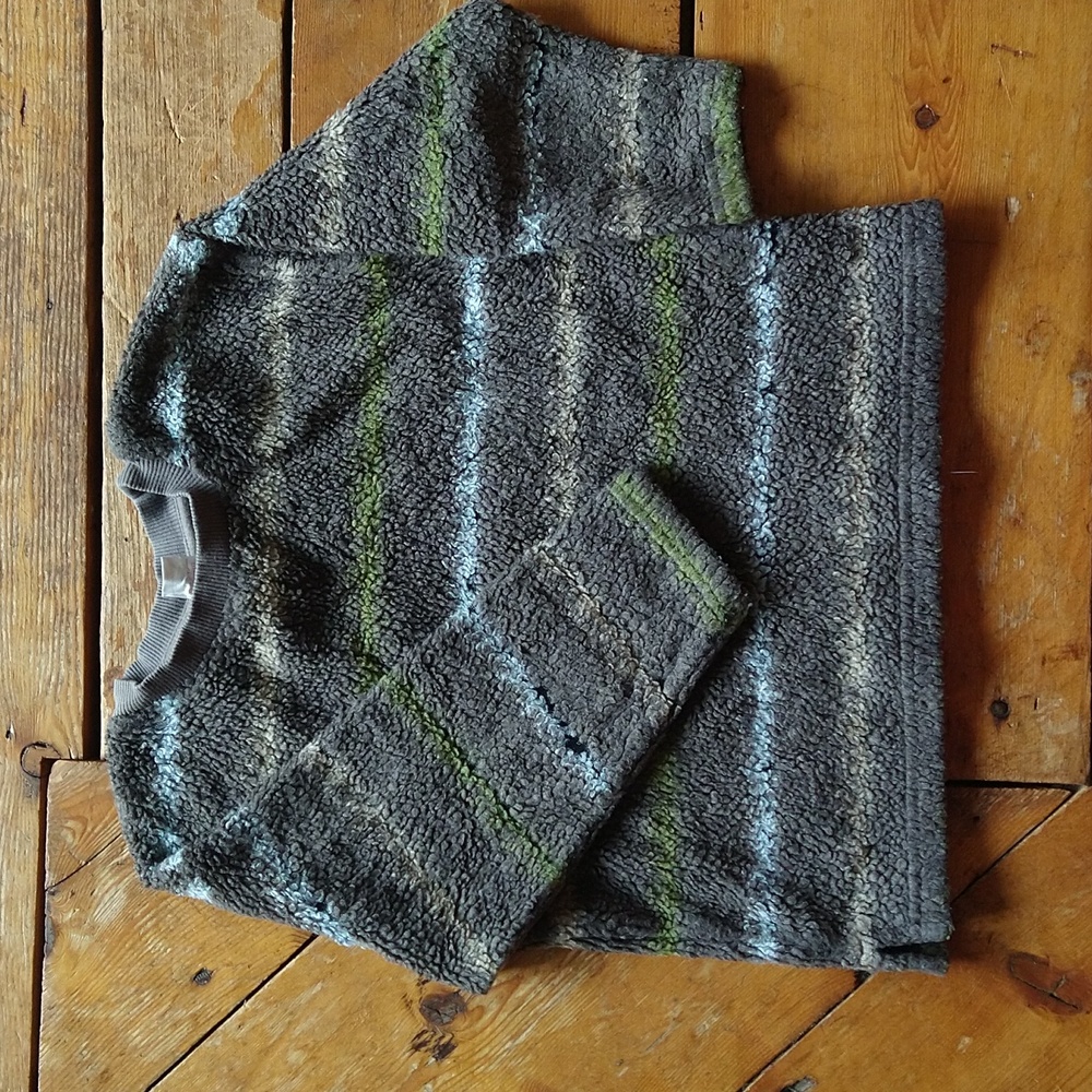 Fluffy kids sweater